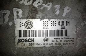 VW golf IV Bora 1.9 БЛОК УПРАВЛЕНИЯ ДВИГАТЕЛЕМ 038906018BM
