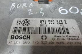 VW GOLF IV BORA 2.3 БЛОК УПРАВЛЕНИЯ ДВИГАТЕЛЕМ 071906018K