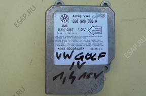 VW GOLF IV BORA БЛОК УПРАВЛЕНИЯ AIRBAG 6Q0909605A