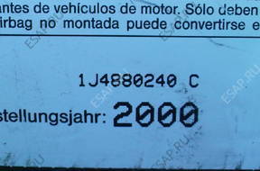VW GOLF IV BORA PODUSZKA СИДЕНЬЯ PRAWA 1J4880240C