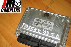 VW GOLF IV PASSAT  БЛОК УПРАВЛЕНИЯ 0281010944 038906019GL
