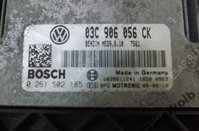 VW GOLF V + 1.6 FSI БЛОК УПРАВЛЕНИЯ ДВИГАТЕЛЕМ 03C906056CK