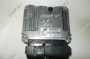VW Golf V 1,6 FSI БЛОК УПРАВЛЕНИЯ ДВИГАТЕЛЕМ