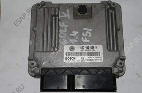 VW GOLF V 1.4 FSI БЛОК УПРАВЛЕНИЯ ДВИГАТЕЛЕМ 03C906056H