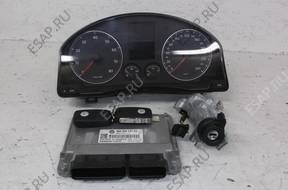 VW GOLF V 1.6 БЛОК УПРАВЛЕНИЯ ЗАМОК ЗАЖИГАНИЯ ключ 06A906033 GG