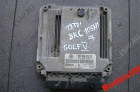 VW GOLF V 1.9 TDI БЛОК УПРАВЛЕНИЯ 03G906016 CB
