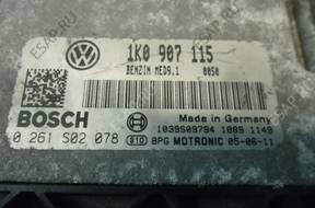 VW GOLF V 2,0 FSI TFSI GTI БЛОК УПРАВЛЕНИЯ 1K0907115