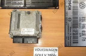 VW GOLF V 2.0 TDI БЛОК УПРАВЛЕНИЯ ДВИГАТЕЛЕМ
