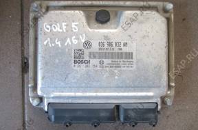 VW GOLF V 5 1.4 16V БЛОК УПРАВЛЕНИЯ ДВИГАТЕЛЕМ 036906032AM