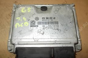 VW GOLF V 5 БЛОК УПРАВЛЕНИЯ ДВИГАТЕЛЕМ 036906032AM 1.4 BCB