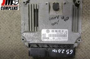 VW GOLF V БЛОК УПРАВЛЕНИЯ  03G906021KK  0281013228