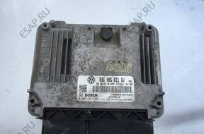 VW GOLF V БЛОК УПРАВЛЕНИЯ ДВИГАТЕЛЕМ 03G906021QJ 0281014064