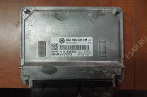 VW GOLF V БЛОК УПРАВЛЕНИЯ ДВИГАТЕЛЕМ 06A906033 EM