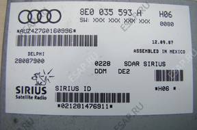 VW GOLF V JETTA БЛОК УПРАВЛЕНИЯ ЦИФРОВОЙ RADIA 8E0035593H
