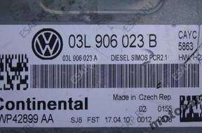 VW GOLF VI 1.6  03L906023B 5WP42899AA SIMOS PCR2.1