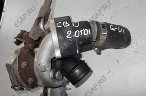 VW GOLF VI SEAT 2.0 TDI CBD ТУРБИНА 03L253016F