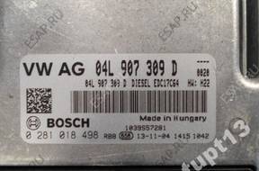 VW GOLF VII 2.0 TDI БЛОК УПРАВЛЕНИЯ ДВИГАТЕЛЕМ 04L907309D