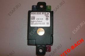 VW GOLF VII БЛОК УПРАВЛЕНИЯ USB 5G0035953A JAK