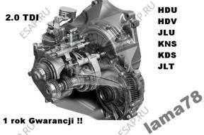VW КОРОБКА ПЕРЕДАЧ 2.0 TDI HDU HDV JLU KNS KDS