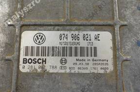 VW LT T4 2.5 SDI БЛОК УПРАВЛЕНИЯ 074906021AE 0281001788