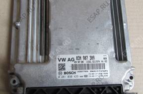 VW PASSAT 2.0 TDI B8 БЛОК УПРАВЛЕНИЯ ДВИГАТЕЛЕМ 03N907309