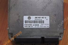 VW PASSAT AUDI 1.6 - БЛОК УПРАВЛЕНИЯ ДВИГАТЕЛЕМ 3B0907557D