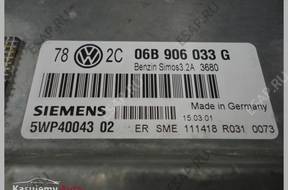 VW PASSAT B 5 БЛОК УПРАВЛЕНИЯ 06B9060332G  2.0 8V   01-05