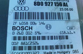 VW PASSAT B5 1.8 T БЛОК УПРАВЛЕНИЯ КПП 8D0927156AL