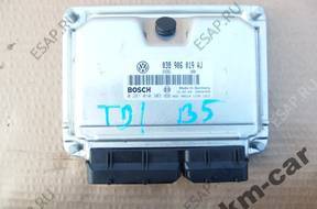 VW PASSAT B5 1.9 TDI БЛОК УПРАВЛЕНИЯ ДВИГАТЕЛЕМ 038906019AJ