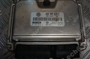 VW Passat B5 1.9 tdi БЛОК УПРАВЛЕНИЯ ДВИГАТЕЛЕМ 038997019E