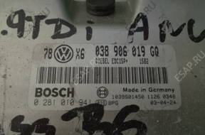 VW PASSAT B5 1.9 TDI БЛОК УПРАВЛЕНИЯ SEROWNIK 0281010941