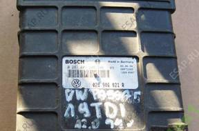 VW PASSAT B5 1.9TDi  БЛОК УПРАВЛЕНИЯ ДВИГАТЕЛЕМ 028906021 год,