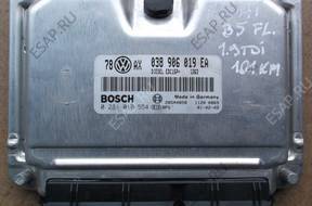 VW Passat B5 1.9TDI БЛОК УПРАВЛЕНИЯ ДВИГАТЕЛЕМ 038906019EA