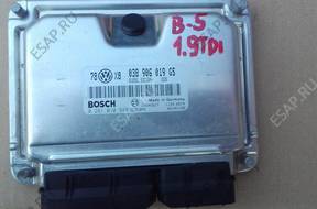 VW Passat B5 1.9TDi БЛОК УПРАВЛЕНИЯ ДВИГАТЕЛЕМ 038906019GS