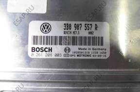 VW PASSAT B5 2.0 БЛОК УПРАВЛЕНИЯ ДВИГАТЕЛЕМ ALZ 3B0907557 год,
