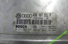 VW PASSAT B5 2.8 V6 98 год,. БЛОК УПРАВЛЕНИЯ 4D0907551F