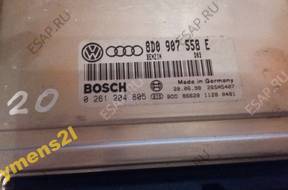 VW PASSAT B5 AUDI A4 1.8T БЛОК УПРАВЛЕНИЯ 8D0907558E