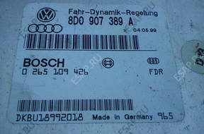 VW PASSAT B5 AUDI A4 A6 БЛОК УПРАВЛЕНИЯ ESP 8D0907389A