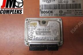 VW PASSAT B5 БЛОК УПРАВЛЕНИЯ 038906019GN 0281010946