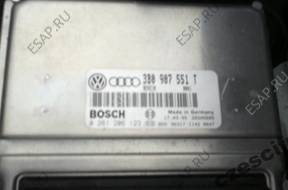 VW PASSAT B5 БЛОК УПРАВЛЕНИЯ ДВИГАТЕЛЕМ 2.8 3B0 907 551T