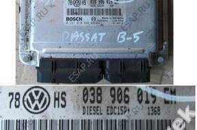 VW PASSAT B5 БЛОК УПРАВЛЕНИЯ ДВИГАТЕЛЕМ poj. 1.9 TDI