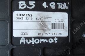 VW PASSAT B5 БЛОК УПРАВЛЕНИЯ КПП 1.9 TDI 5WK33219K01