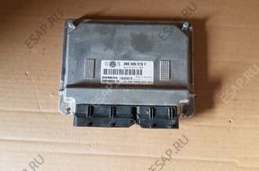 VW PASSAT B5 FL 1.6 БЛОК УПРАВЛЕНИЯ 3B0906018F БЕЗ ИММОБИЛАЙЗЕРА