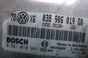 VW PASSAT B5 FL 1.9 TDI 130KM БЛОК УПРАВЛЕНИЯ 038906019GQ