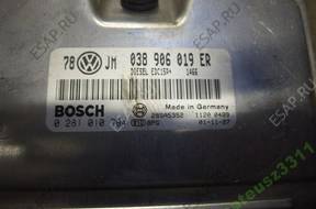 VW PASSAT B5 FL 1.9 TDI БЛОК УПРАВЛЕНИЯ 038906019ER