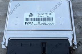 VW PASSAT B5 FL БЛОК УПРАВЛЕНИЯ ДВИГАТЕЛЕМ 3B0907551CH AMX