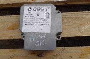 VW PASSAT B5 СЕНСОР БЛОК УПРАВЛЕНИЯ AIRBAG 1C0909605C