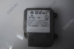 VW PASSAT B5 СЕНСОР ПОДУШЕК POW AIRBAG 6Q0909605B