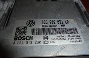 VW PASSAT B6 1.9 TDI 105 KM БЛОК УПРАВЛЕНИЯ 03G906021LR