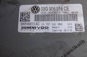 VW PASSAT B6 2.0 TDI BKP 140KONI БЛОК УПРАВЛЕНИЯ ДВИГАТЕЛЕМ